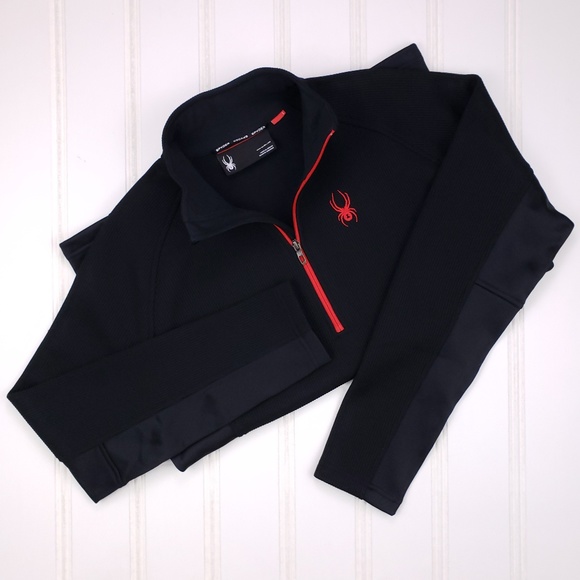 spyder men's quarter zip